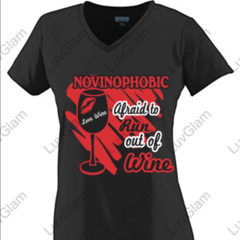 Ladies Short sleeve VNeck T-shirt